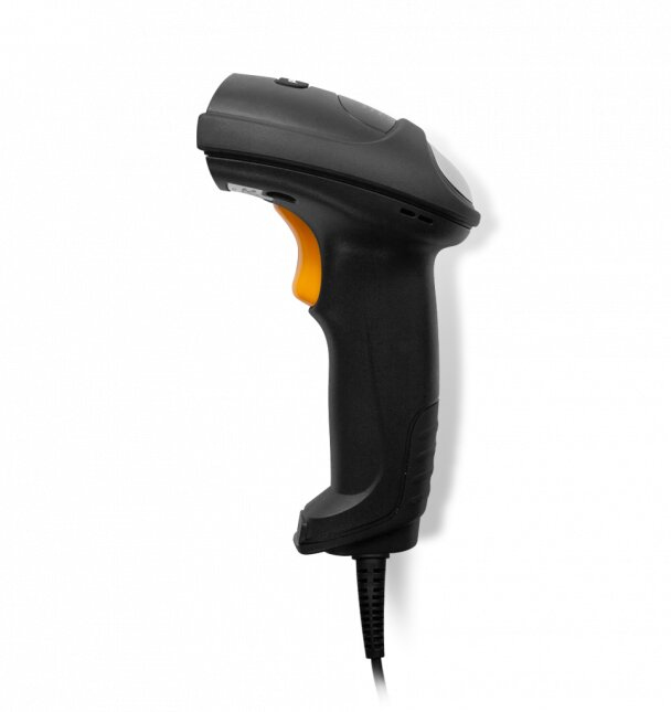NEWLAND Handheld Scanner - Hr52 Bonito 2d Cmos Hh Reader Mpix Retail Version Dot-code Enabled - Black - Coiled USB Cable 3m (NLS-HR5280RT-S5)