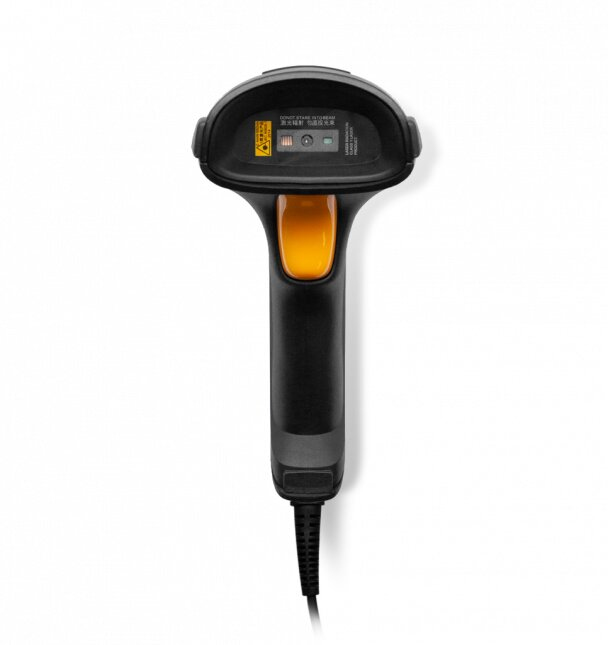 NEWLAND Handheld Scanner - Hr52 Bonito 2d Cmos Hh Reader Mpix Retail Version Dot-code Enabled - Black - Coiled USB Cable 3m (NLS-HR5280RT-S5)