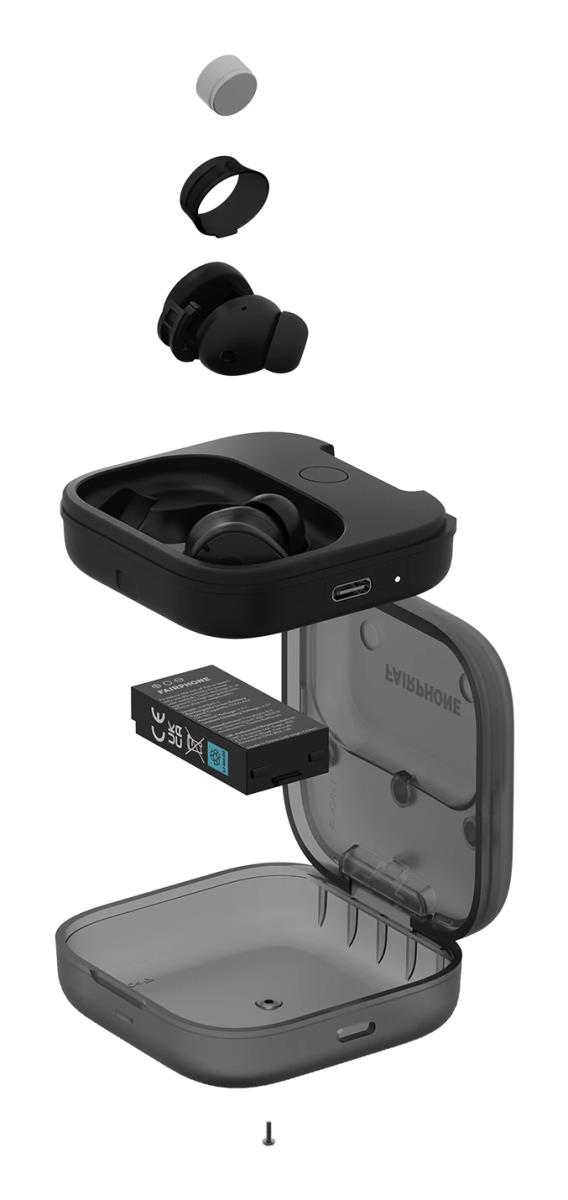 FAIRPHONE Fairbuds True Wireless Earbuds Black V2