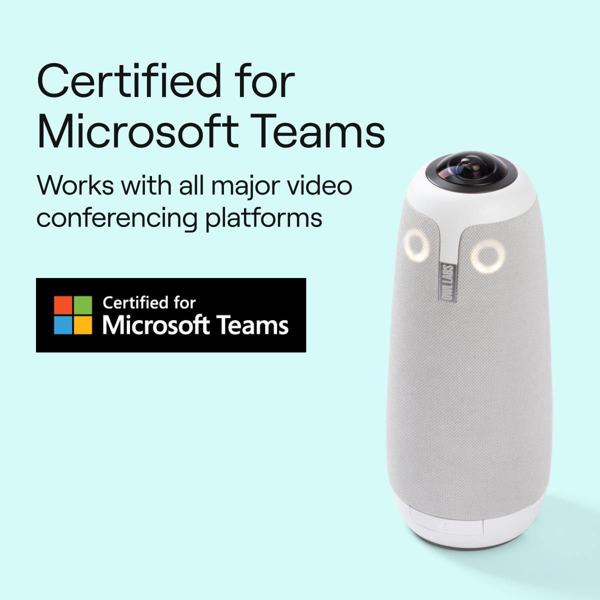 OWL LABS Meeting Owl 3 360-Degree 1080p HD Smart Camera