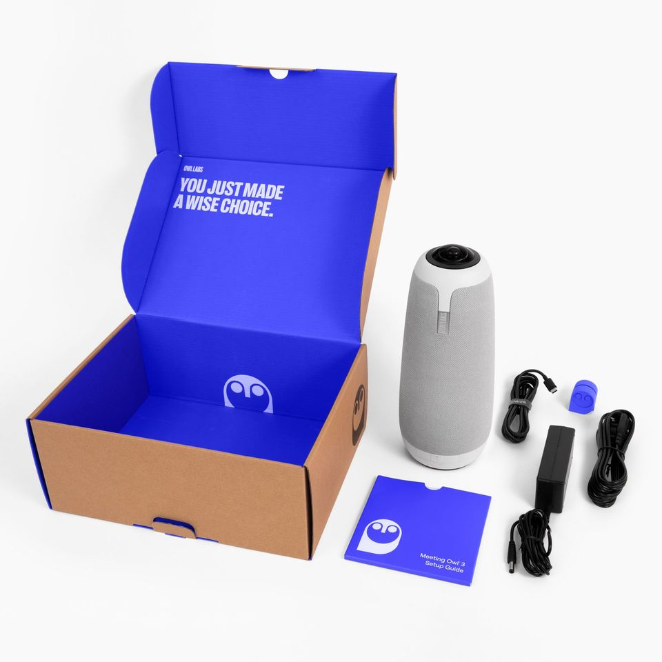 OWL LABS Meeting Owl 3 360-Degree 1080p HD Smart Camera