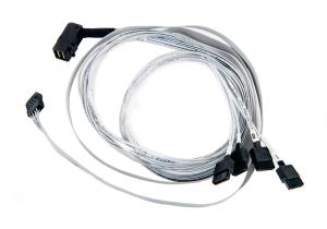 MICROCHIP TECHNOLOGY Internal Hd SAS Cable Ack-i-ra-hdmsas-4sata-sb-.8m/ 0.8m
