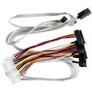 MICROCHIP TECHNOLOGY Internal Mini Serial Attached SCSI HD ACK-I-HDmSAS-4SAS-SB-.8M/ 0.8m