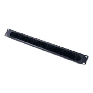 APC 1u Cable Pass -thru W/ Brush Strip Black