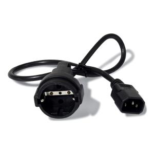 APC Power Cord Iec 320 C14 To Schuko Cee 7 10a/230v 0.5m