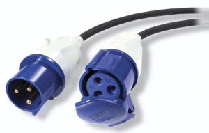 APC Modular It Power Cable Extender 3 Wire 32a Iec309 600cm