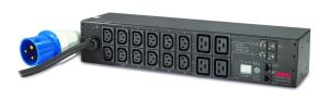 APC Rack PDU, Metered, 2U, 32A, 230V, (12) C13 & (4) C19