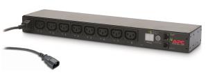 APC Rack PDU, Switched, 1U, 12A/208V, 10A/230V, (8)C13