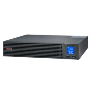 APC Easy UPS On-Line, 3kVA/2700W, RM 2U, 230V, 6x IEC C13 + 1x IEC C19 outlets, Intelligent Card Slot, LCD, W/ Rail Kit