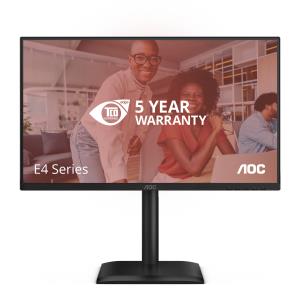 AOC Desktop Monitor - 24E4U - 24in - 1920x1080 (full Hd) - 4ms IPS 120Hz SPEAKERS