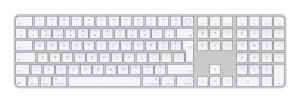 APPLE Magic Keyboard With Touch Id And Numeric Keypad For Apple Silicon - White - Qwerty British English