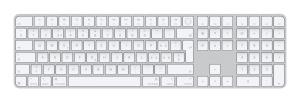 APPLE Magic Keyboard With Touch Id And Numeric Keypad For Apple Silicon - White - Qwertzu Swiss