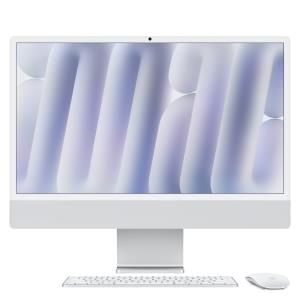 APPLE iMac - 24in - Silver - M4 10-cpu/10-gpu - 16GB Ram - 256GB SSD - 4.5k Retina Display