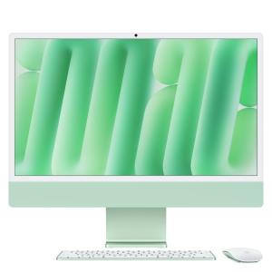 APPLE iMac - 24in - Green - M4 - 8-cpu/8-gpu - 16GB Ram - 256GB SSD - 4.5k Retina Display