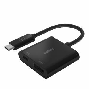 BELKIN USB-c To Hdmi+charge Adapter 60w Pd