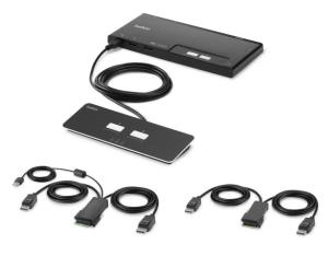 BELKIN 2-port Dual Head Dp Modular Secure KVM Switch Pp4.0 W/remote