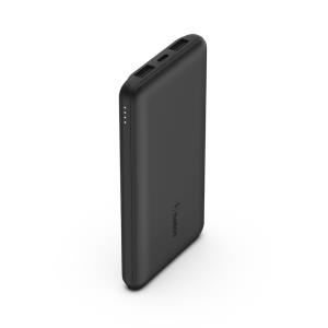 BELKIN 10k Power Bank With USB-c 15w Dual USB-a 15cm USB-a To C Cable Black