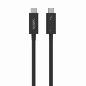 BELKIN Thunderbolt 4 Cable USB-c Black USB-c 40 Gbit / S 100w Active 2m