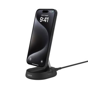 BELKIN Boost Charge Pro Convertible Qi2 15w Charging Stand W/psu Black