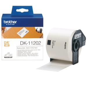 BROTHER Shipping Label (62x100mm) Paper 300 Labels (dk11202)