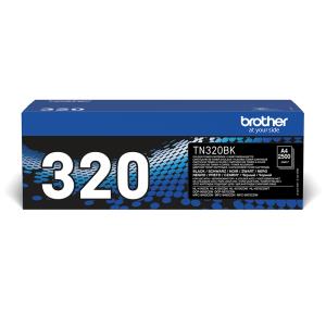 BROTHER Toner Cartridge - Tn320bk - 2500 Pages - Black