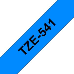 BROTHER Tape 18mm Lami Black On Blue (tze-541)