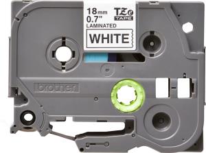 BROTHER Tape 18mm Lami Black On White (tze-241)