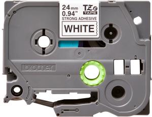 BROTHER Tape 24mm Black On White (tze-s251)