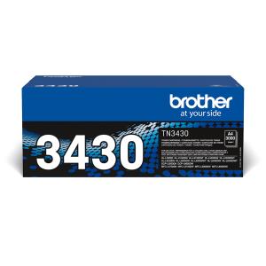 BROTHER Toner Cartridge - Tn3430 - 3000 Pages - Black