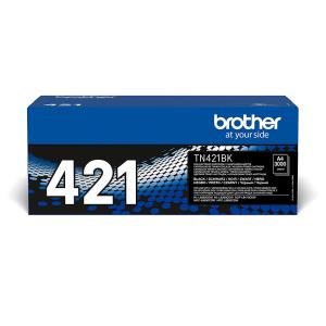 BROTHER Toner Cartridge - Tn421bk - 3000 Pages - Black