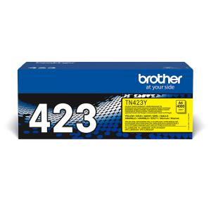 BROTHER Toner Cartridge - Tn423y - 4000 Pages - Yellow