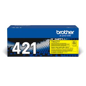 BROTHER Toner Cartridge - Tn421y - 1800 Pages - Yellow