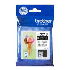 BROTHER Ink Cartridge - Lc3213bk - 400 Pages - Black
