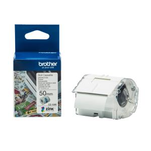 BROTHER Label Roll Cz-1005 Full Colour 5m Continuous 50mm Wide