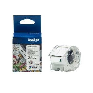 BROTHER Label Roll Cz-1004 Full Colour 5m Continuous 25mm Wide