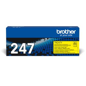 BROTHER Toner Cartridge - Tn247y - 2300 Pages - Yellow