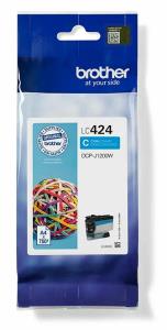 BROTHER Ink Cartridge - Lc424c  - 750 Pages - Cyan