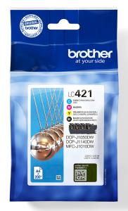 BROTHER Ink Cartridge - Lc-421val - Multipack
