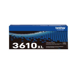 BROTHER Toner Cartridge - Tn-3610xl - Ultra High Capacity - 25000 Pages - Black