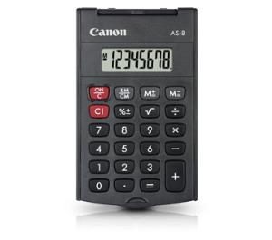 CANON Calculator Handheld As-8 8digits