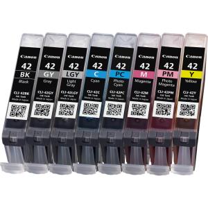 CANON Ink Cartridge - Cli-42 - Standard Capacity 8x13ml - Multi Pack 8 Inks