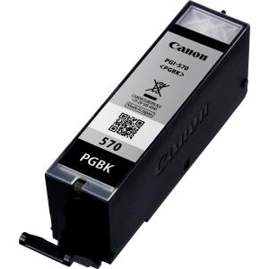 CANON Ink Cartridge - Pgi-570 Pgbk - Standard Capacity 15ml - 300 Pages - Black