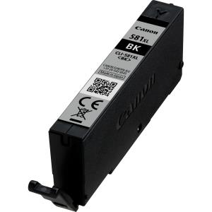 CANON Ink Cartridge - Cli-581xl - High Capacity 8ml - 3.12k Pages - Black