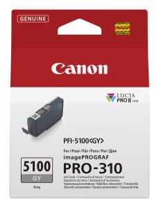 CANON Ink Tank - Pfi-5100gy - Standard Capacity - 14.4ml - Grey