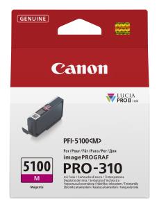 CANON Ink Tank - Pfi-5100m - Standard Capacity - 14.4ml - Magenta