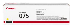 CANON Toner Cartridge - 075 - Standard Capacity - 1300 Pages - Yellow
