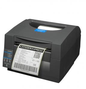 CITIZEN Cl-s521ii - Printer - Datamax Dual-if - Direct Thermal - 104mm - USB / Serial - Black