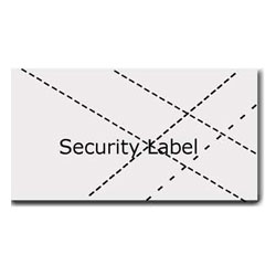 SEIKO Label Tamper Proof Slp-tp 54x25mm 760 Lab/roll  1 Roll/box