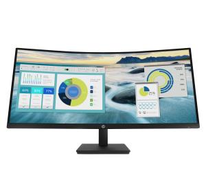 HP Curved Monitor - P34hc G4 - 34in - 3440x1440 (WQHD)