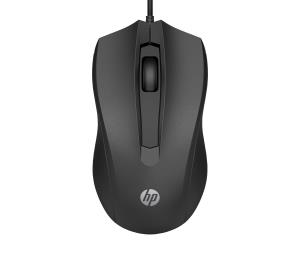 HP Wired Mouse 105 - USB - Optical - Black